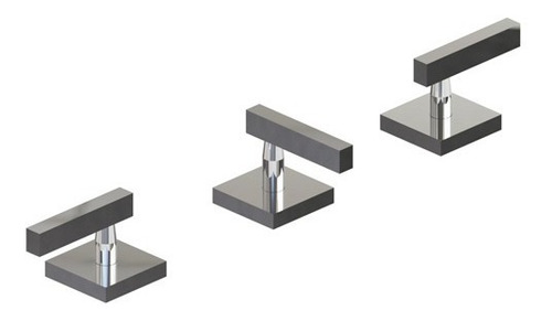 Grifería De Bidet Monocomando Block Lever Hidromet R Ospital