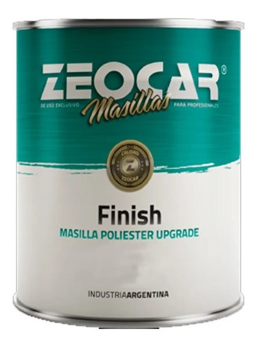 Masilla Zeocar Finish X 1 Kg