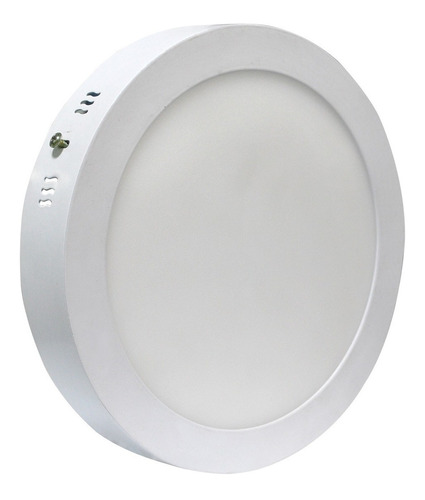 Aplique / Plafón Led Redondo 18 Watts Luz Cálida