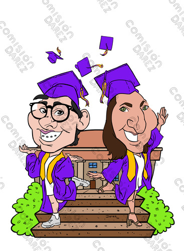 Caricaturas A Color Cuerpo Completo - Darez