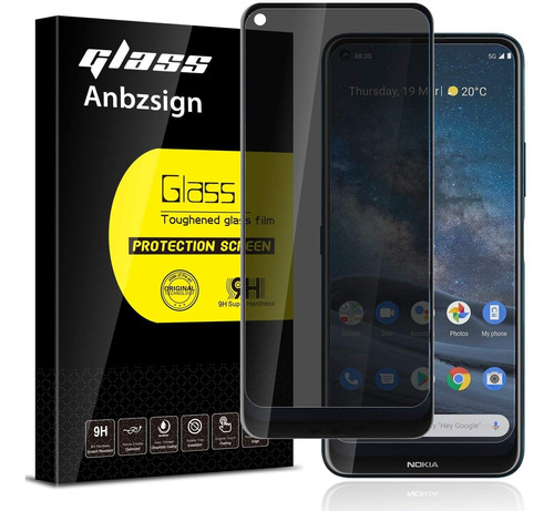 Protector De Pantalla Para Nokia 8.3/8.3 5g Oscuro 2 Piezas