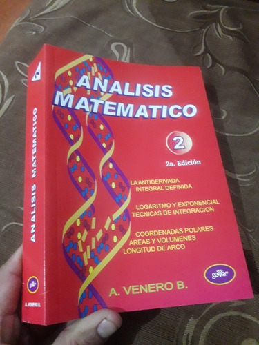 Libros De Matemáticas_análisis Matemático 2 De Venero