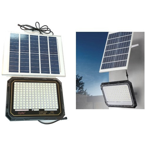 Reflector Con Panel Solar 400w Exterior Garantia