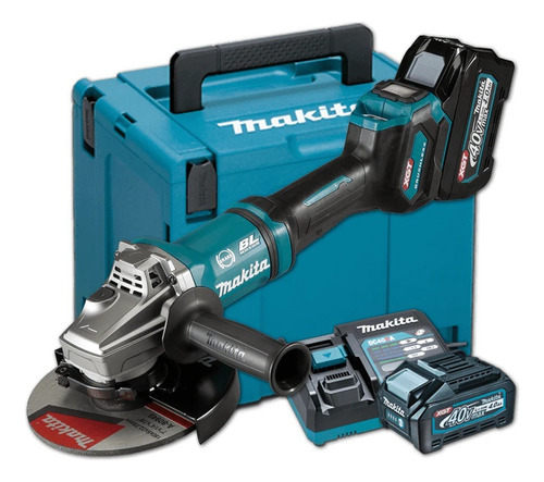 Esmerilhadeira Makita Sem Fio Ga037gm201 4ah 40v Makita