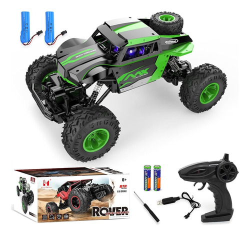 Coche De Control Remoto A Escala 1:16 - 4wd All Terrain Rc T