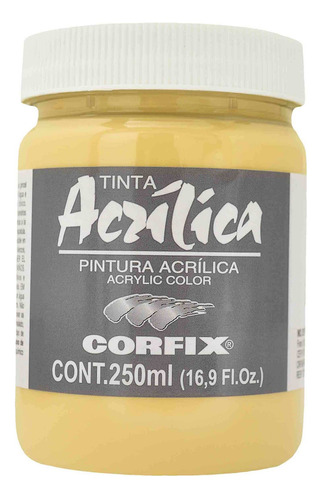 Acrilica Corfix 250ml 76 Amarelo Pele