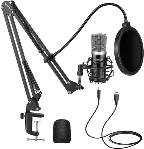 Micrófono Neewer Nw-7000 Usb + Kit Stand Grabacion Youtuber