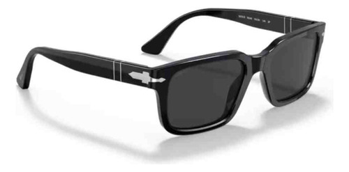 Óculos De Sol Persol Preto Retangular 0po3272s 95/48 53