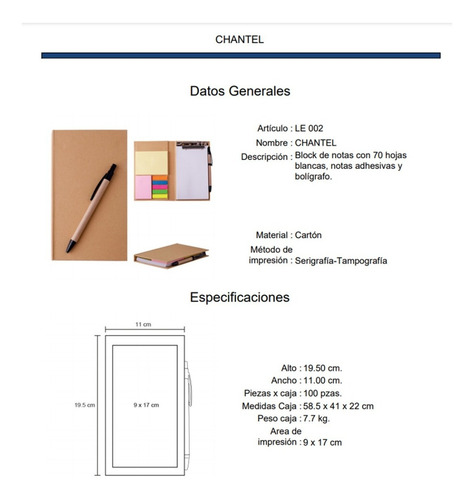 Imagen 6 de 10 de Libreta Ecologica Con Boligrafo Y Broche