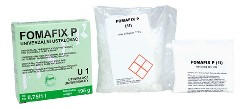 Foma Fomafix P Polvo Fijador Blanco Negro 1 Litro