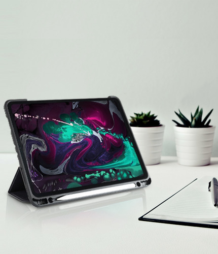 Imagen 3 de 9 de Funda Para iPad Pro 11 2018 Ringke Smart Case Cover On/off