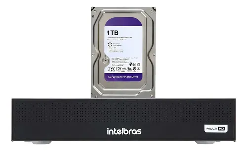 ✨4個セット✨HDD 1000GB✨大容量1TB✨2.5インチ✨12-03 Dvr Intelbras Mhdx 1104-c Com 4 Canais + Hd 1tb Tudo Forte | Frete