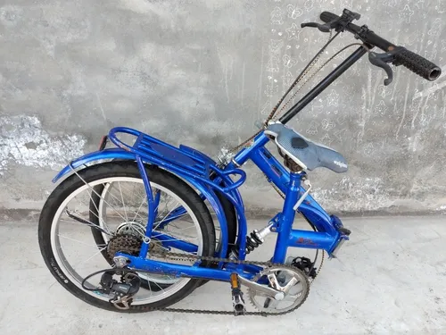 Bicicleta Plegable Weiqima Japonesa Rodado 20 Urbana