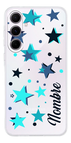 Funda Para Galaxy Estrellas Personalizada Con Tu Nombre