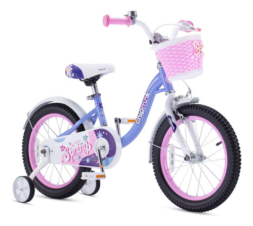 Royalbaby Chipmunk - Bicicleta Para Niñas De 4 A 7 Años, .
