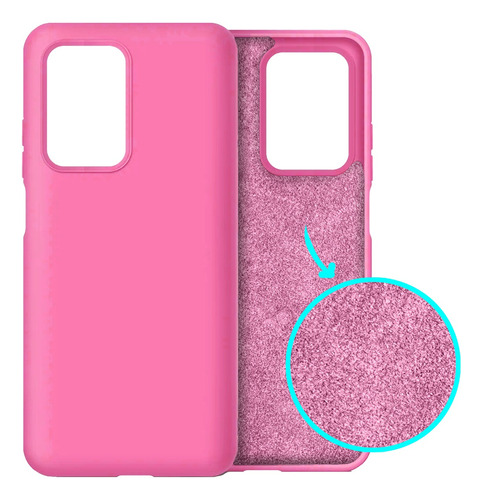 Funda Estuche Silicone Case Con Gamuza Para Samsung M52