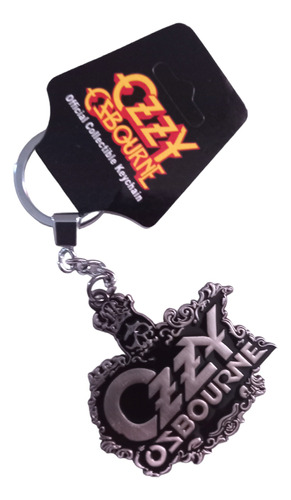 Llavero Metalico Ozzy Osbourne Logo Banda Rock Metal