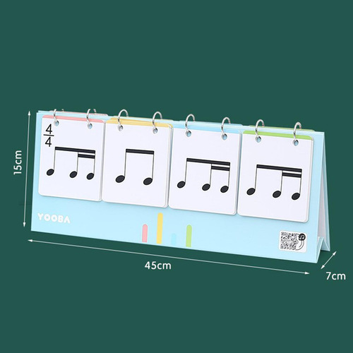 Tarjeta De Aprendizaje De Notación Musical, Lectura De