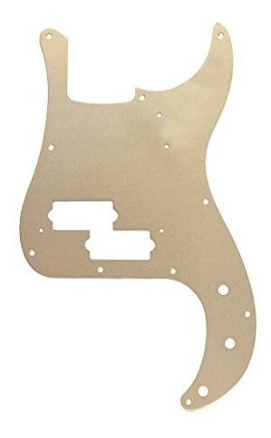 Fender 57 Precision Bass - (10 Orificios) Anodizado Dorado, 