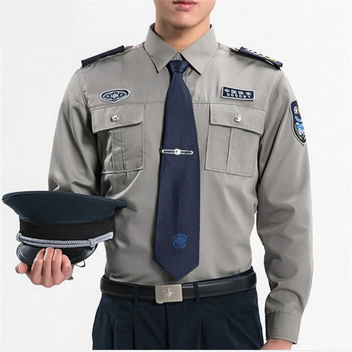 Camisa De Seguridad De Manga Larga Para Hombre, Uniforme Mil