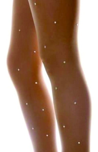 Medias Patin Lycra Con Strass O Fantasia