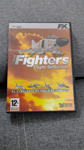 Videojuego Cd Dvd Strike Fighters Simulador Vuelo Combate