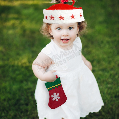 Imagen 3 de 10 de 12 Botas Navideñas Mini Decoración Adorno Dulcero Navidad