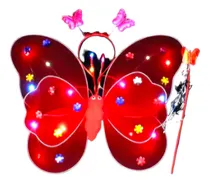 Comprar Disfraz Mariposa Hada Falda Tutú Brillante Con Alas De Mariposa Primavera Para Niñas, Vestido De Fiesta De Cumpleaños
