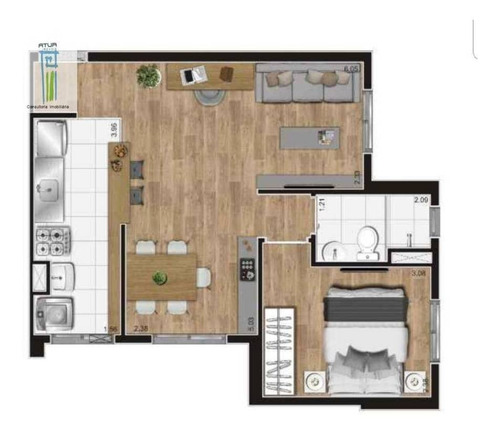 Imagem 2 de 30 de Apartamento À Venda, 41 M² Por R$ 263.200,00 - Vila Nova Cachoeirinha - São Paulo/sp - Ap0767