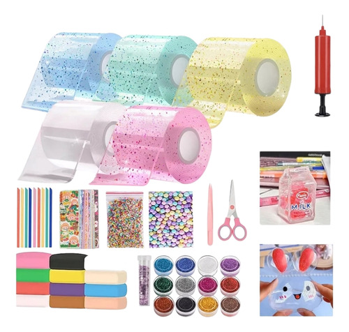 Cinta Adhesiva Para Hacer Globos De Burbujas Divertidas