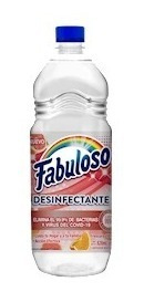 Imagen 1 de 4 de Fabuloso Desinfectante Limpiador Liq Frescura Cítrica 828 M
