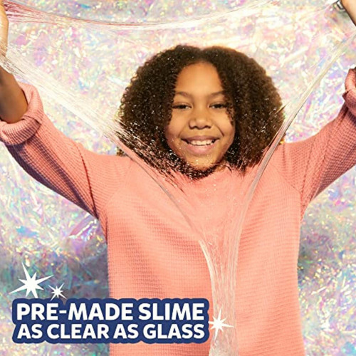 Elmer's Gue Pre Made Slime, Glassy Clear Slime, Great For