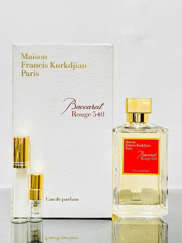 Perfume Baccarat Rouge De Maison Francis Kurkdjian 540 De 1