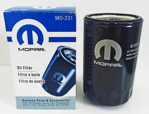 Filtro De Aceite Cherokee Kk 2008 A 2014 Original Mopar