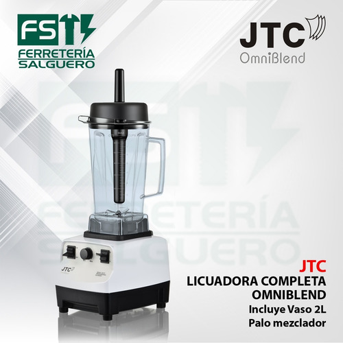 Imagen 2 de 9 de Licuadora Jtc Omniblend Profesional Nuevo Motor!!! Fs