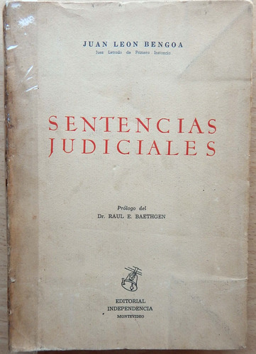 Sentencias Judiciales Juan León Bengoa