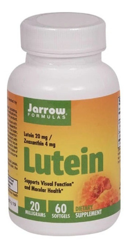 Jarrow Formulas Luteina - Lutein 20 Mg 60 Softgels