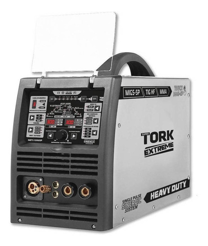 Máquina de solda inverter Super Tork Touch 300S SP cinza e preta 60Hz 220V