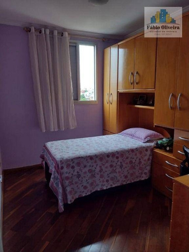 Imagem 6 de 12 de Apartamento Com 3 Dormitórios À Venda, 70 M² Por R$ 286.200 - Jardim Do Estádio - Santo André/sp - Ap1761