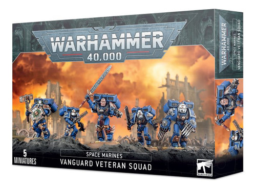 Warhammer 40k: Space Marines Vanguard Veteran Squad