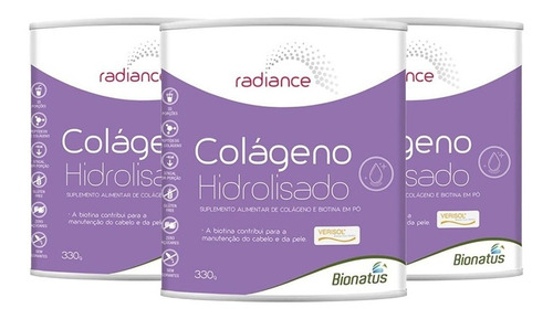 Colageno Hidrolisado Radiance (verisol) 3x330gr