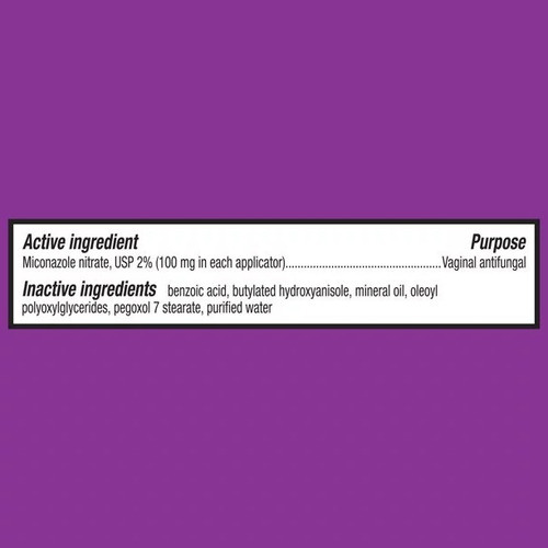 Equate Miconazol Pomada Vaginal C/ 7 Aplicadores Importado N/d