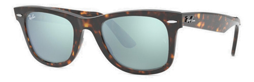 Ray Ban Rb2140 902/30 Wayfarer Plata Espejo Carey Original