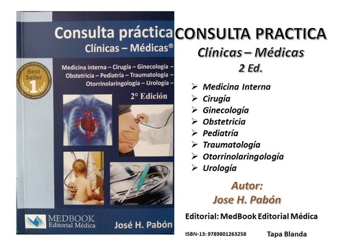 Libro Consulta Practicas Clinicas - Médicas 2 Ed Pabón 