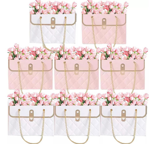 Nuevas Bolsas Para Arreglos Florales, Cajas De Decoración, 8