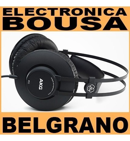 Auricular Akg K52 Cerrados Profesionales De Estudio