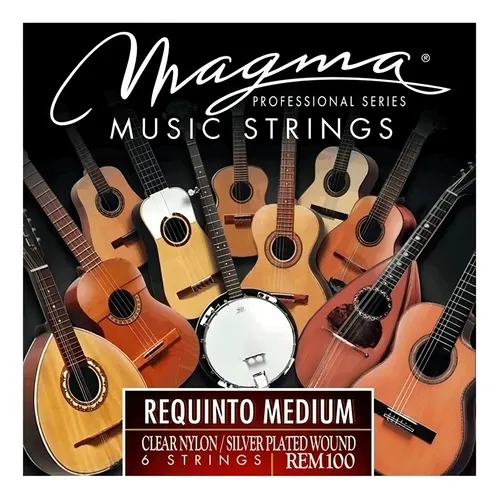 Encordado Magma Rem100 Para Requinto Tension Medium