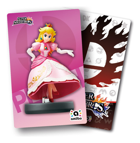 Tarjeta Nfc Amiibo Peach Smash