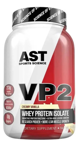 Whey Vp2 Isolate 900g - 2lbs - Ast Sport Science