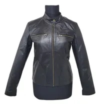 Comprar Campera Cuero Vacuno Mujer. Alma Cueros. Art. 450. 